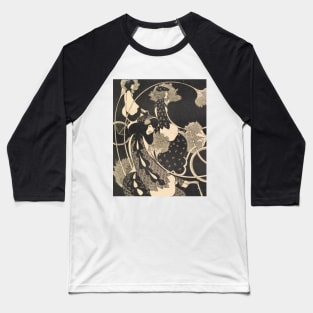 Art Nouveau Bicycles Baseball T-Shirt